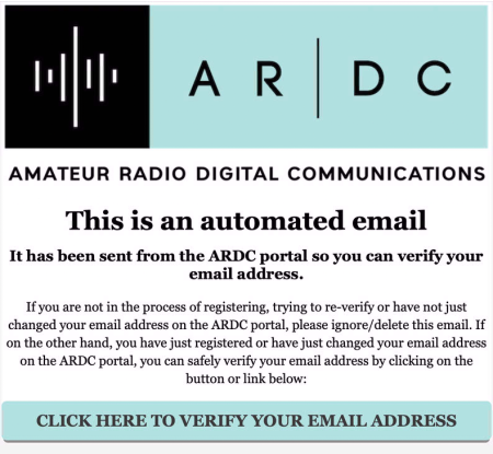 Check your inbox for an email prompting you to confirm your email address.